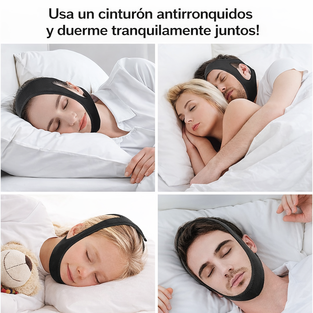 Mentón ajustable anti ronquidos