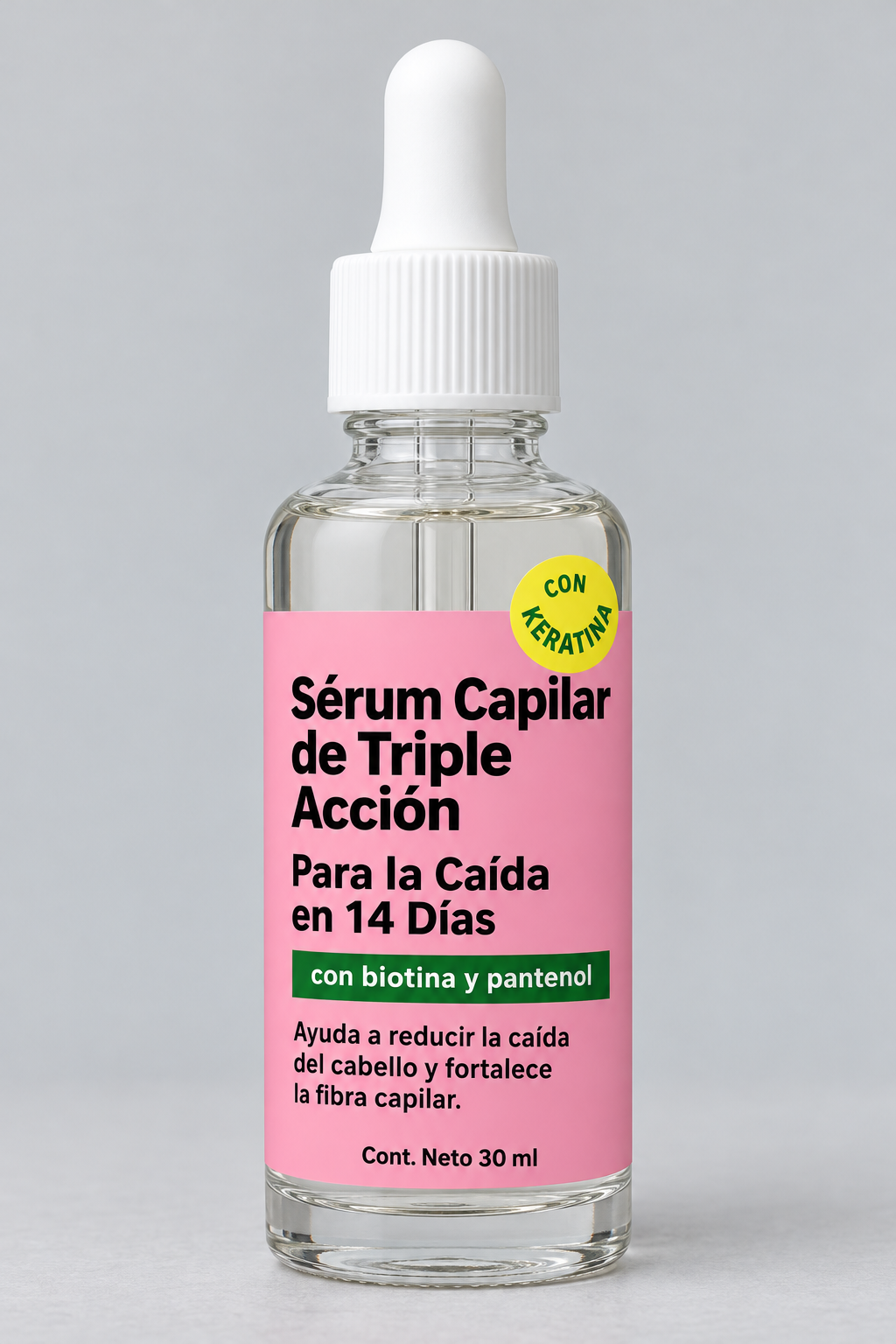 Sérum Capilar de Triple Acción | Para la Caída en 14 Días