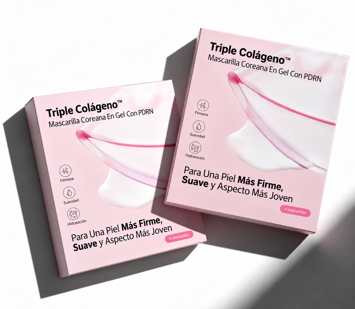Triple Colágeno™ | Mascarilla Coreana En Gel Con PDRN | Para Una Piel Más Firme, Suave y Aspecto Más Joven