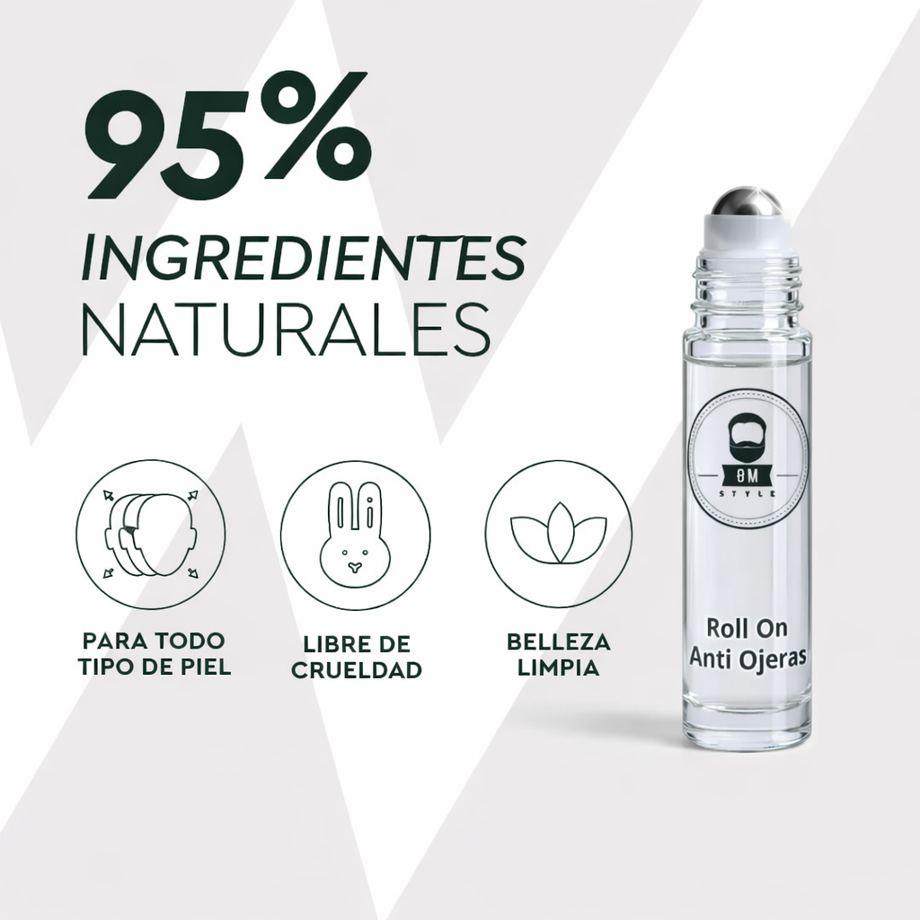 Anti Ojeras Roll-On - Sérum energizante que ayuda a reducir ojeras y bolsas