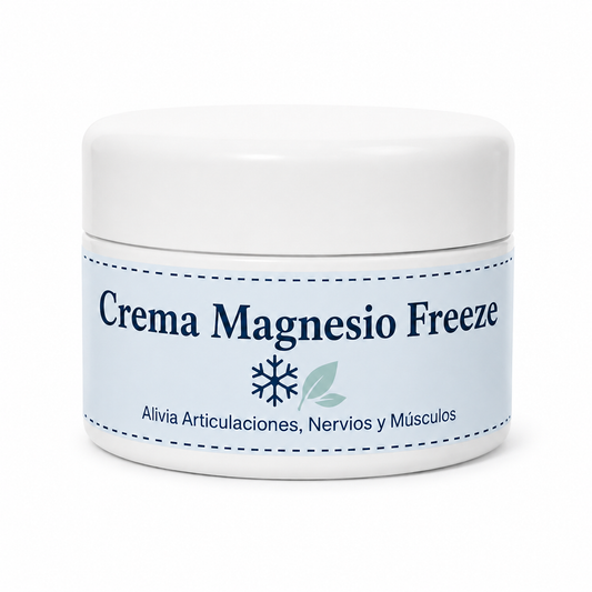 Crema Magnesio Freeze | Alivia Articulaciones, Nervios y Músculos