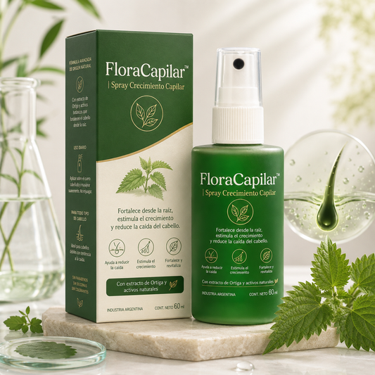 FloraCapilar™ | Spray Crecimiento Capilar