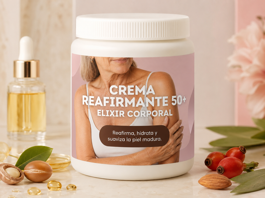 Crema Reafirmante 50+ | Elixir Corporal