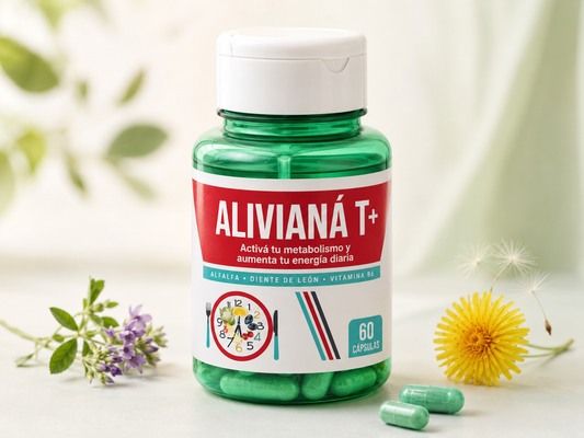 Alivianá T+ | Activá tu metabolismo y aumenta tu energía diaria