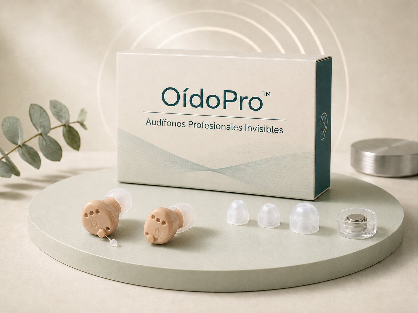 OídoPro™ | Audífonos Profesionales Invisibles