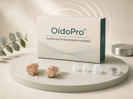 OídoPro™ | Audífonos Profesionales Invisibles