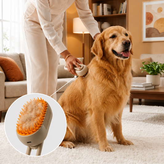 BrushPro™ | Cepillo Vaporizador 3 en 1 para Mascotas