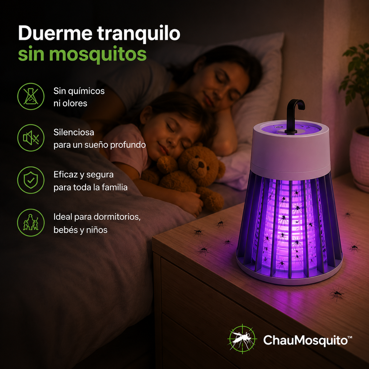 ChauMosquito™ | Eliminá mosquitos en cuestión de minutos!