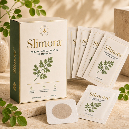 Slimora™ Parches Adelgazantes de Moringa | ¡Eliminá hasta un 89% más de panza en 7 días!