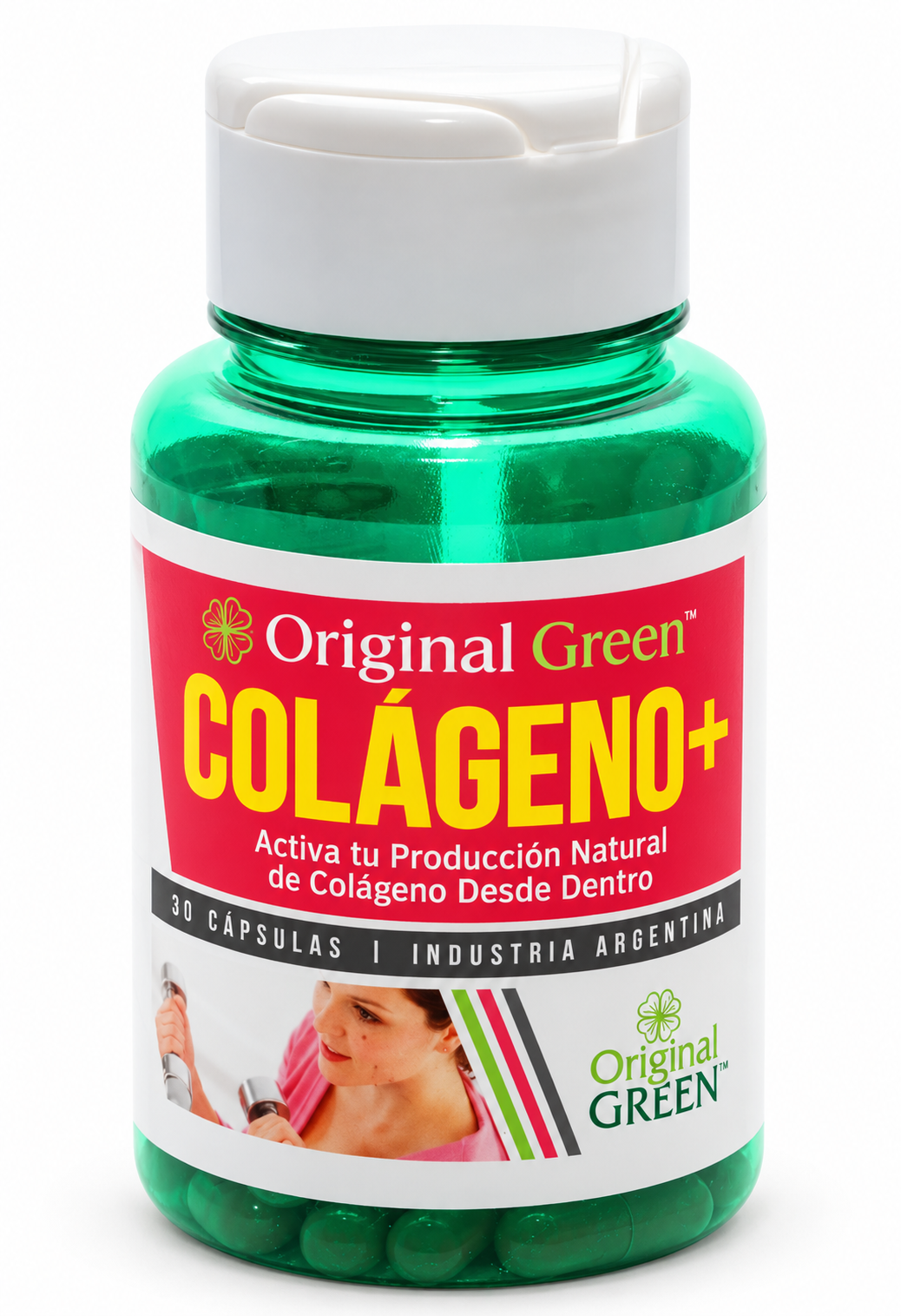 Original Green™ Colágeno+ | Activa tu Producción Natural de Colágeno Desde Dentro