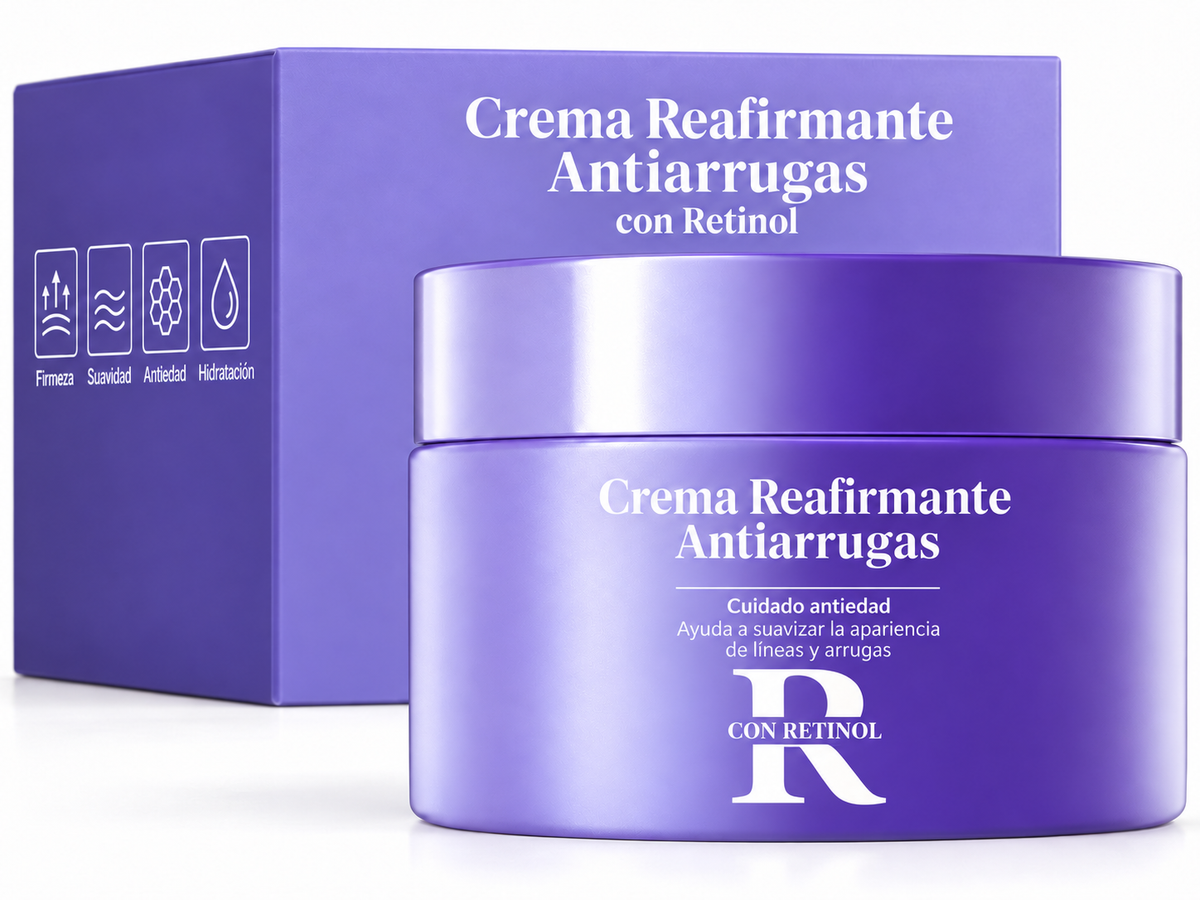 Crema Reafirmante Anitarrugas con Retinol