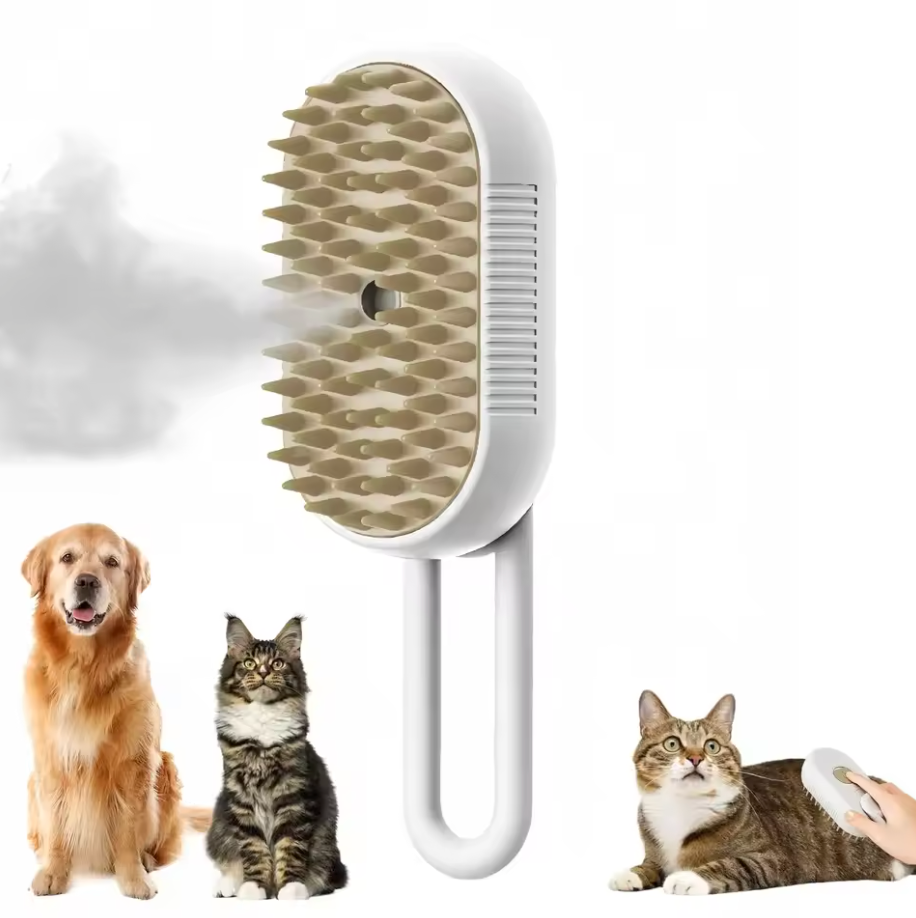 BrushPro™ | Cepillo Vaporizador 3 en 1 para Mascotas