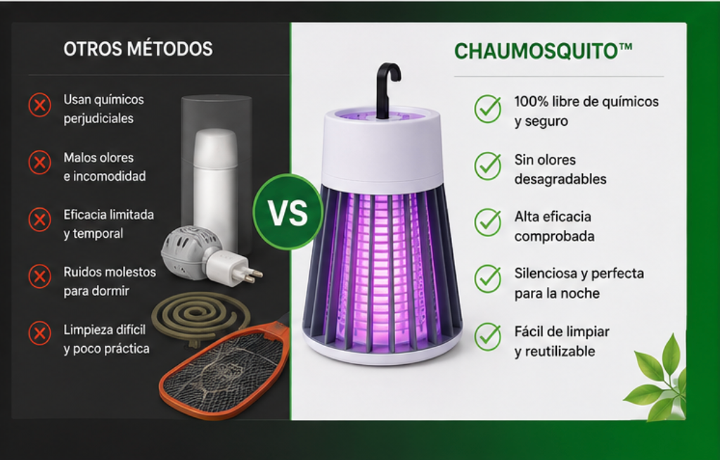 ChauMosquito™ | Eliminá mosquitos en cuestión de minutos!