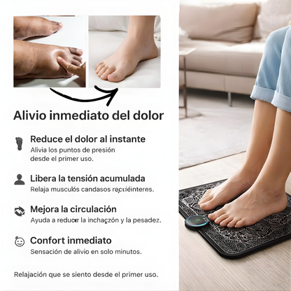 Masajeador de Pies Inteligente - Alivio instantáneo en los pies y relajación profunda en casa.