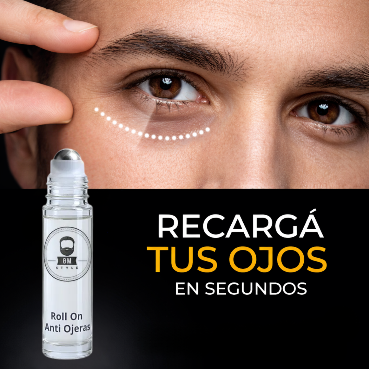 Anti Ojeras Roll-On - Sérum energizante que ayuda a reducir ojeras y bolsas