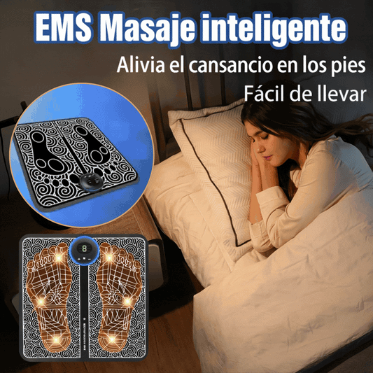 Masajeador EMS para Pies – Aliviar el dolor muscular y mejorar la circulación