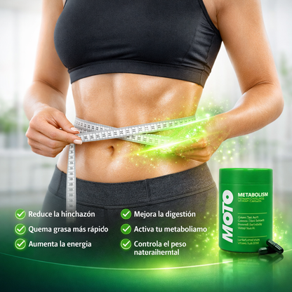 MetaboFit Cápsulas – Acelera tu Metabolismo y Quema Grasa Naturalmente (2x1 Oferta)