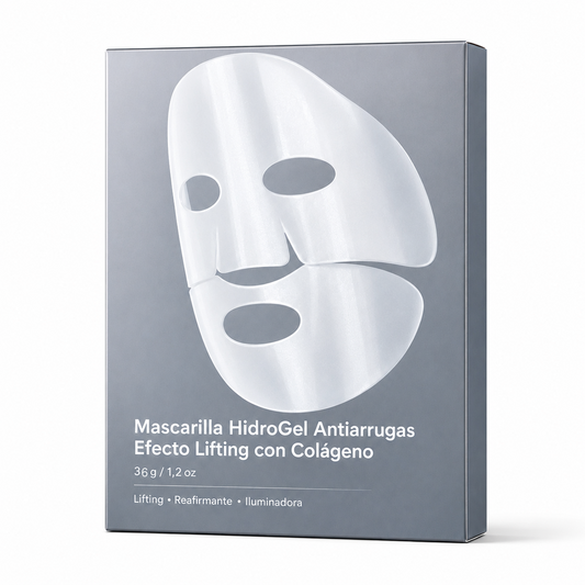 Mascarilla HidroGel Antiarrugas | Efecto Lifting con Colágeno